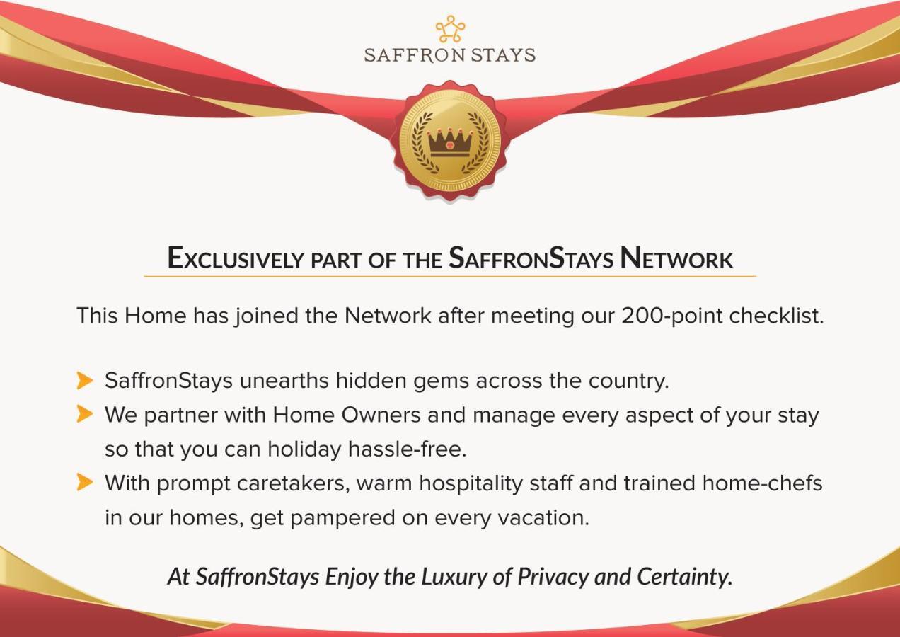 Saffronstays Aspen, Lonavala - Luxury Pool Villa With Games And Tv Room Near Bhushi Dam Eksteriør billede